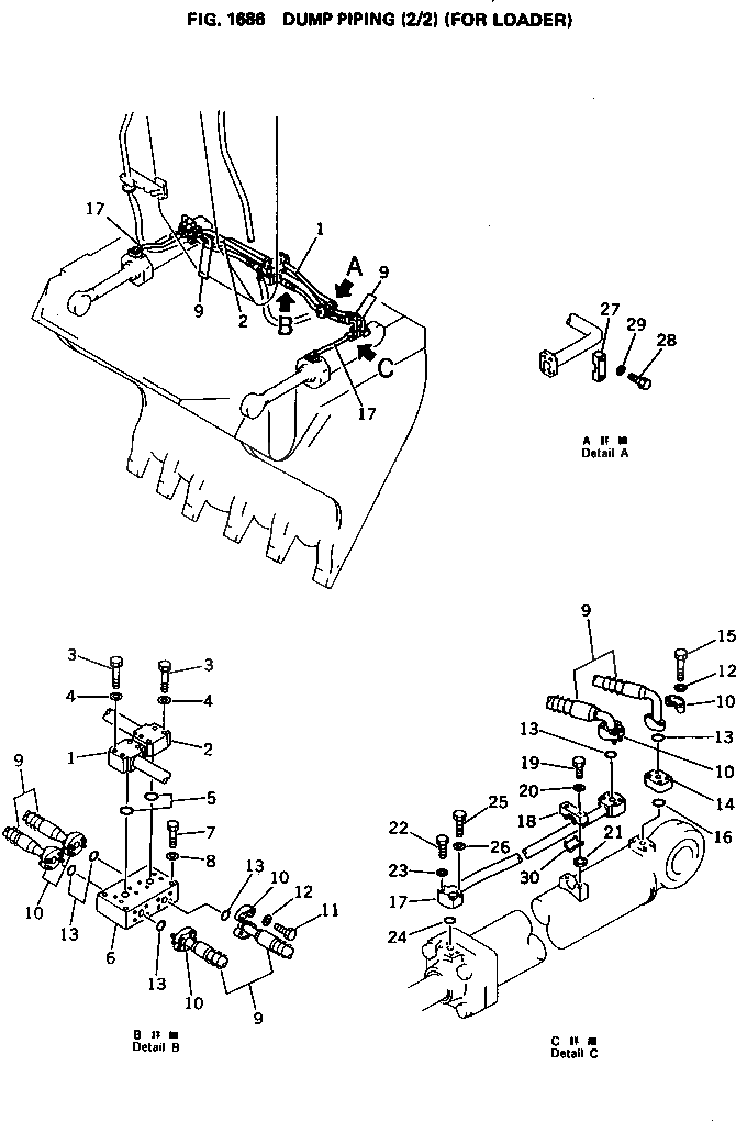 Болт 01018-11060  Komatsu