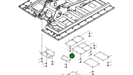 Крышка 207-54-A1460 Komatsu