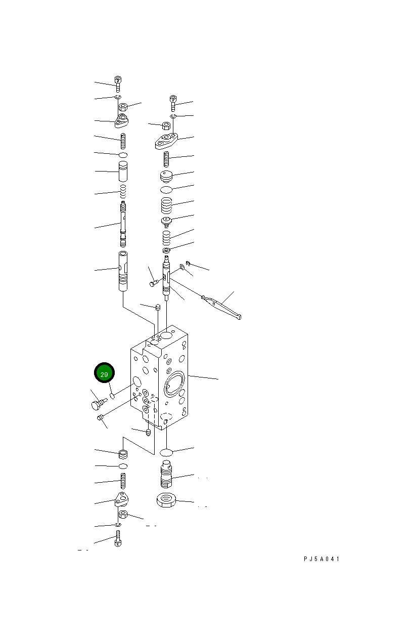 Кольцо уплотнительное (O-Ring) 07002-50823 Komatsu