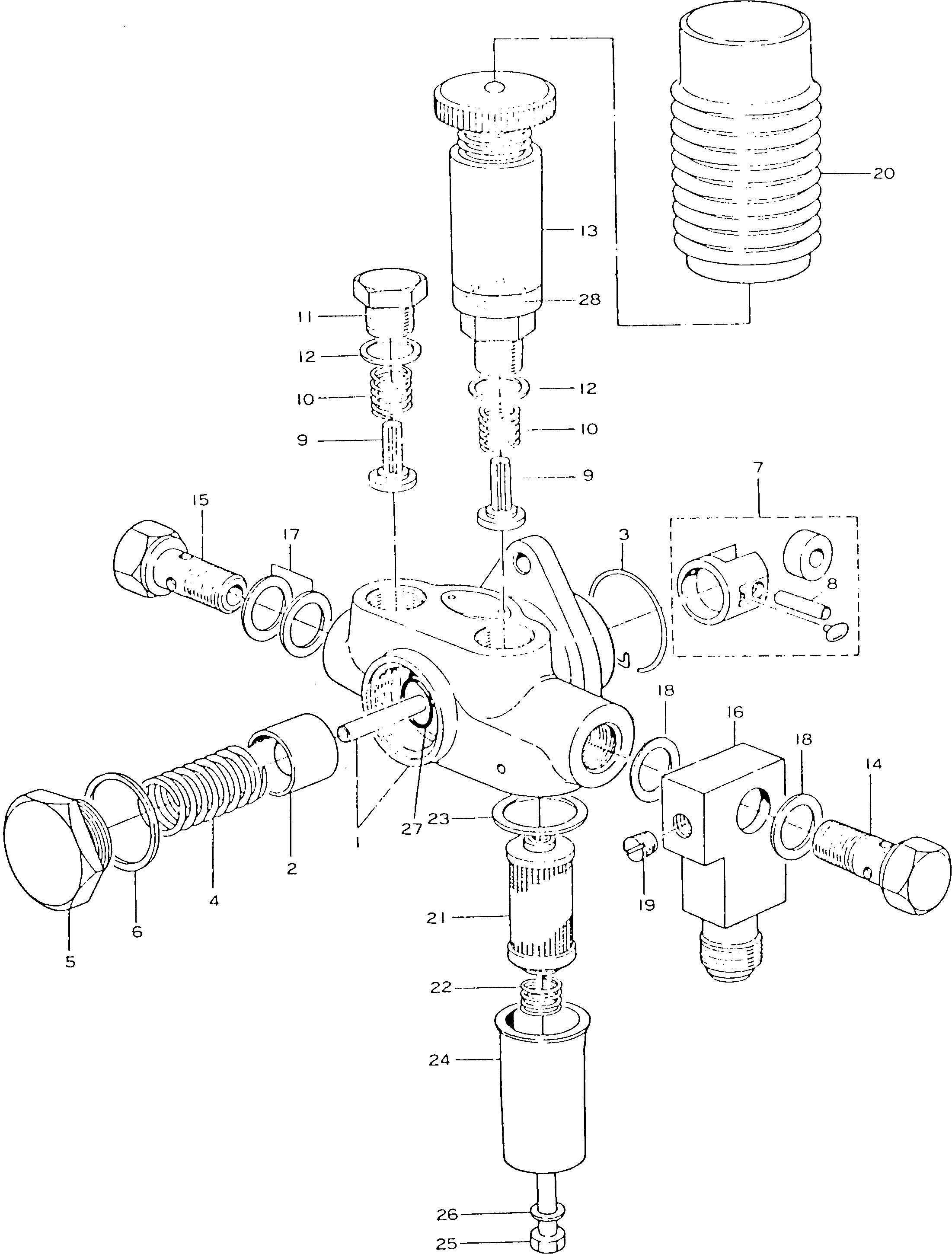 Болт DK029000-6840  Komatsu
