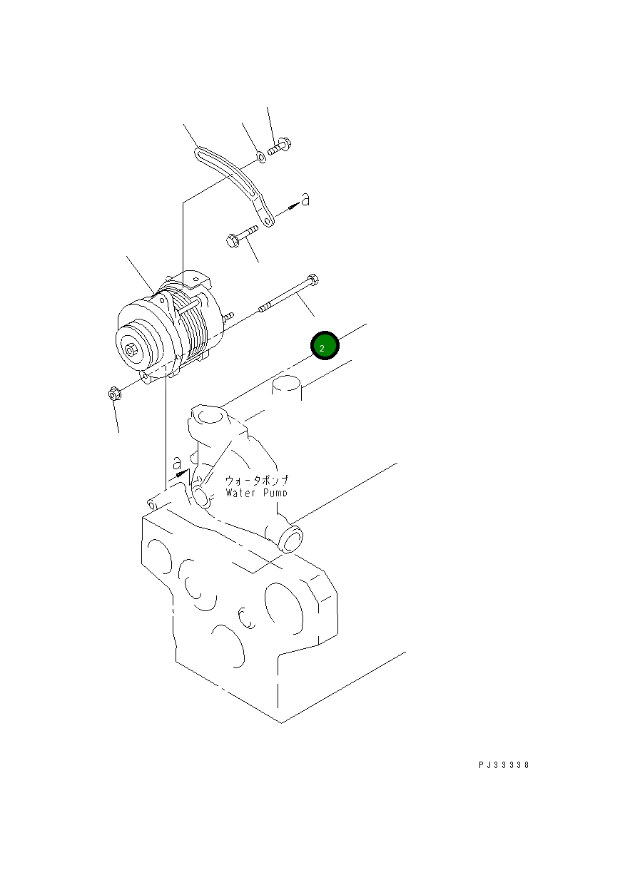 Болт 6204-81-6810 Komatsu