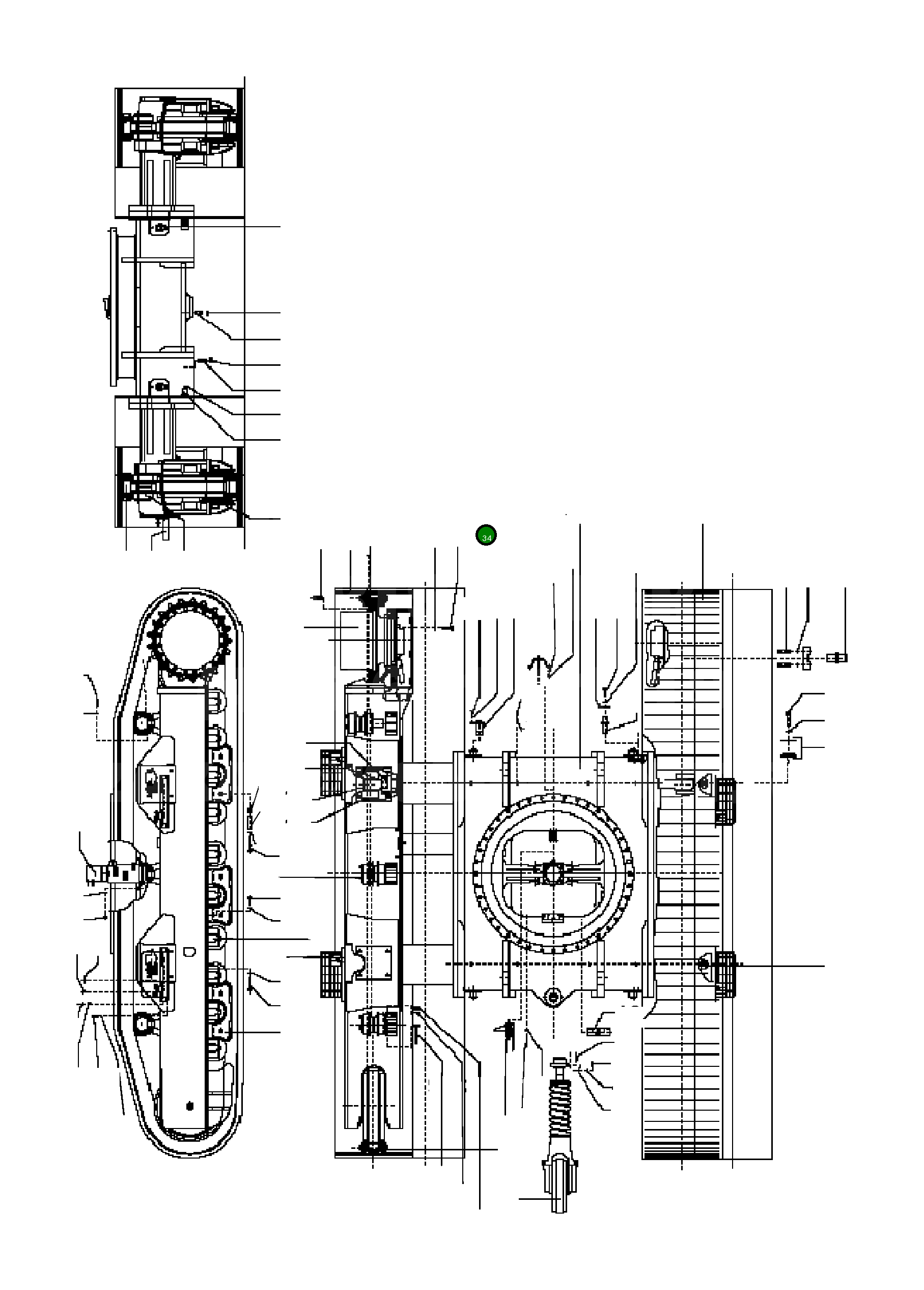 Болт 207-30-KB540 Komatsu