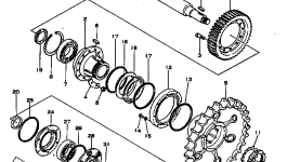 Кольцо 130-27-12140 Komatsu