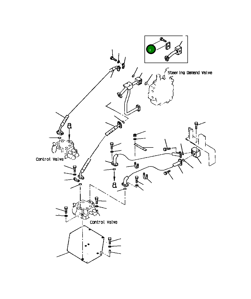 Болт 01253-41815 Komatsu