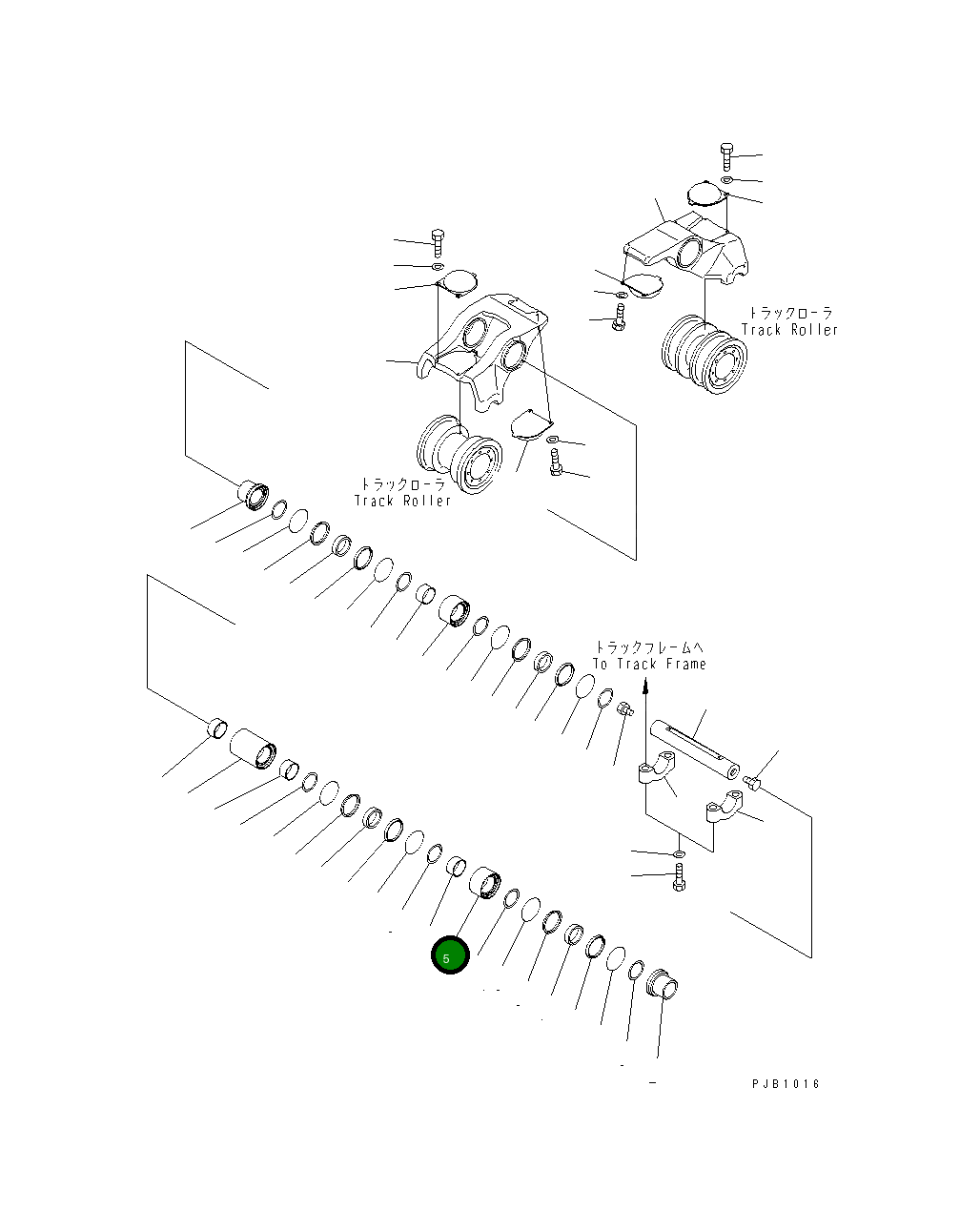 Кольцо 17A-30-16251 Komatsu