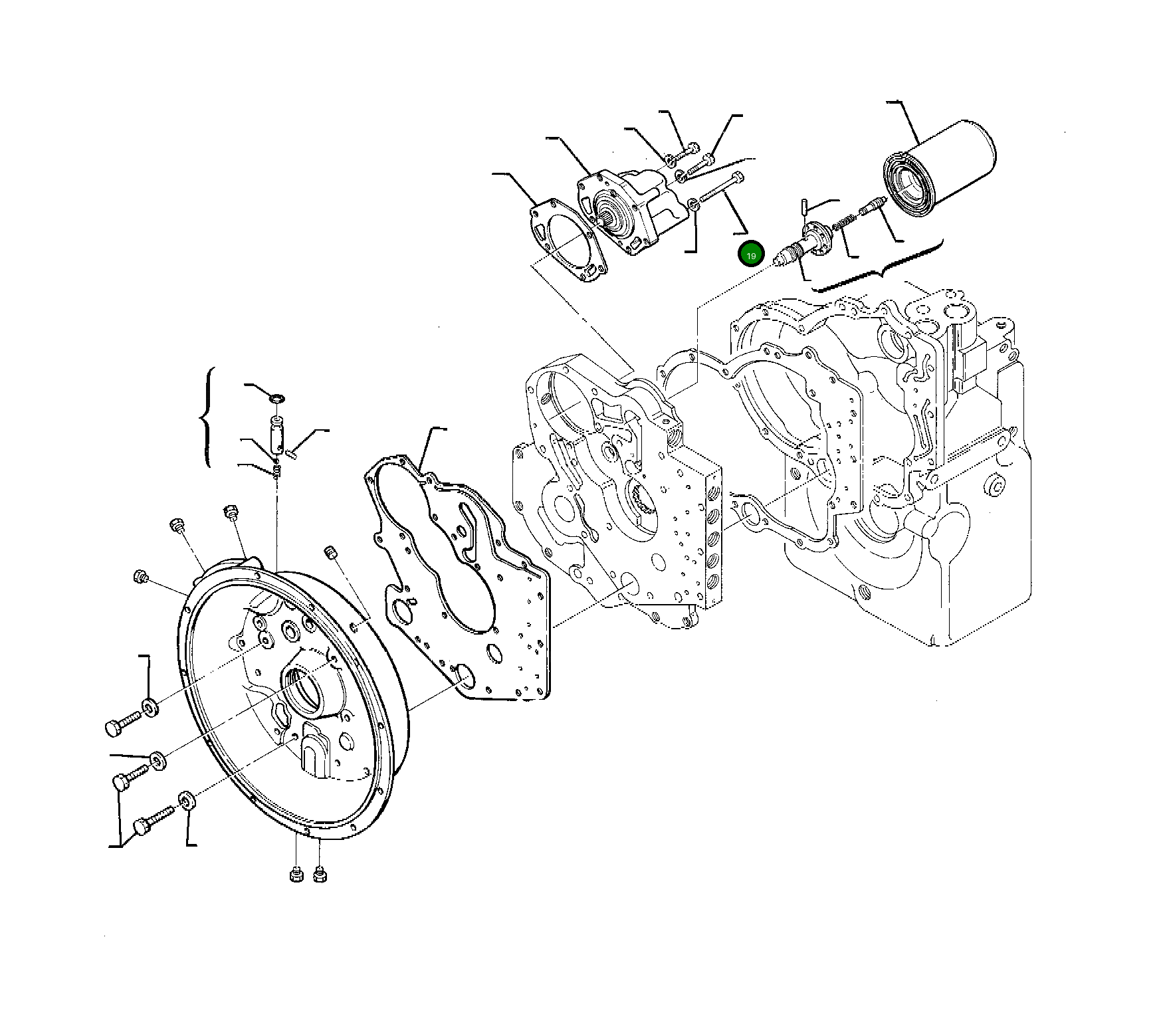 Болт CK3CM1030 Komatsu