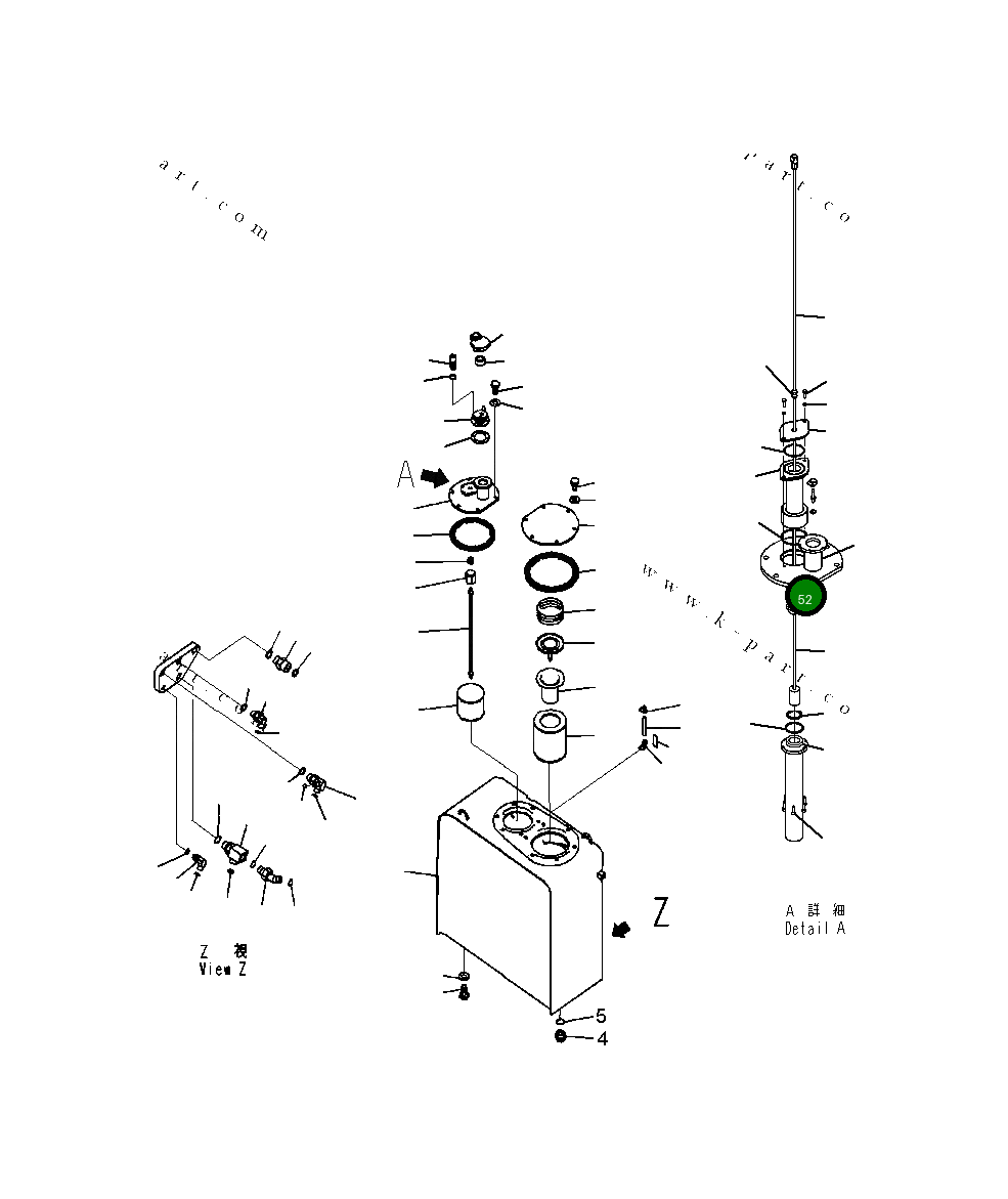 Кольцо уплотнительное (O-Ring) 20Y-962-B680 Komatsu