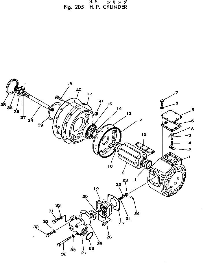 Болт M701111200606 Komatsu