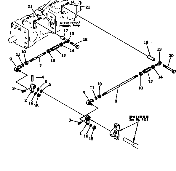 Болт 0-1000-01075  Komatsu