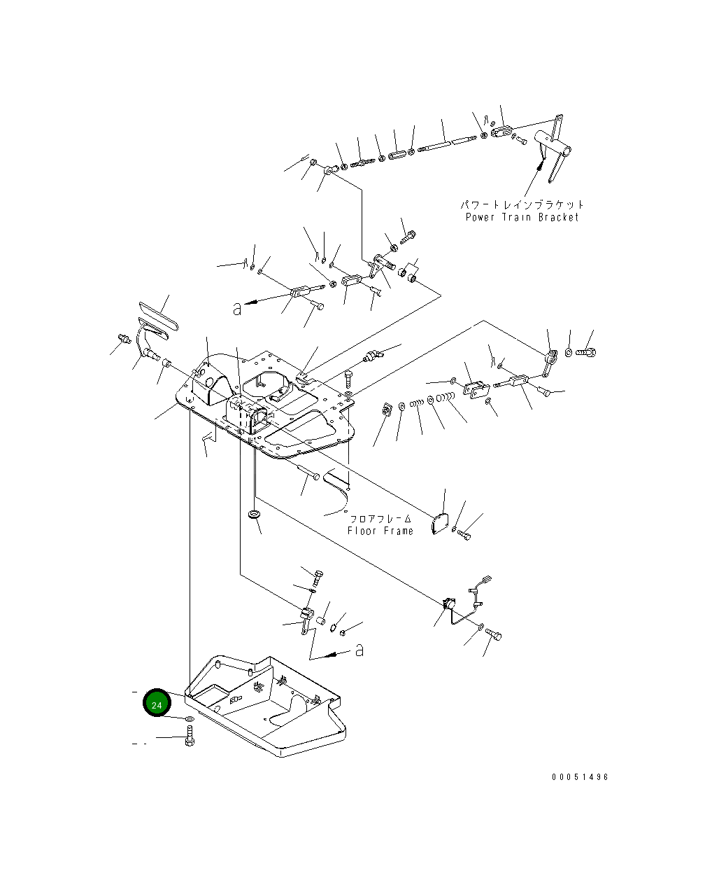 Крышка 198-43-61690 Komatsu