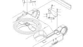 Крышка 21N-30-37381 Komatsu