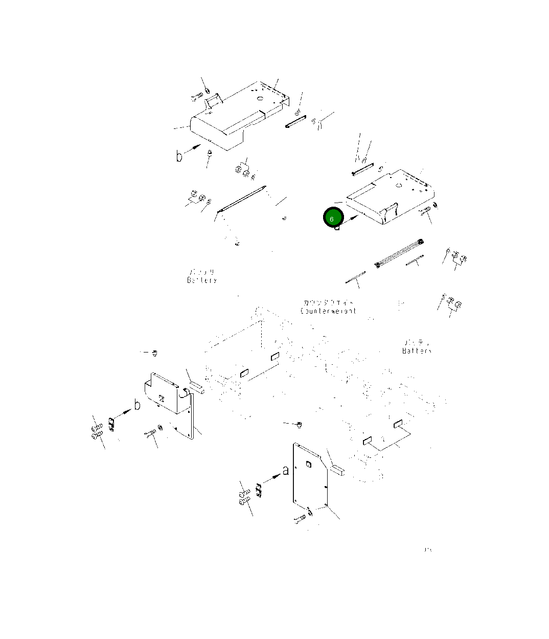 Крышка 419-06-61131 Komatsu