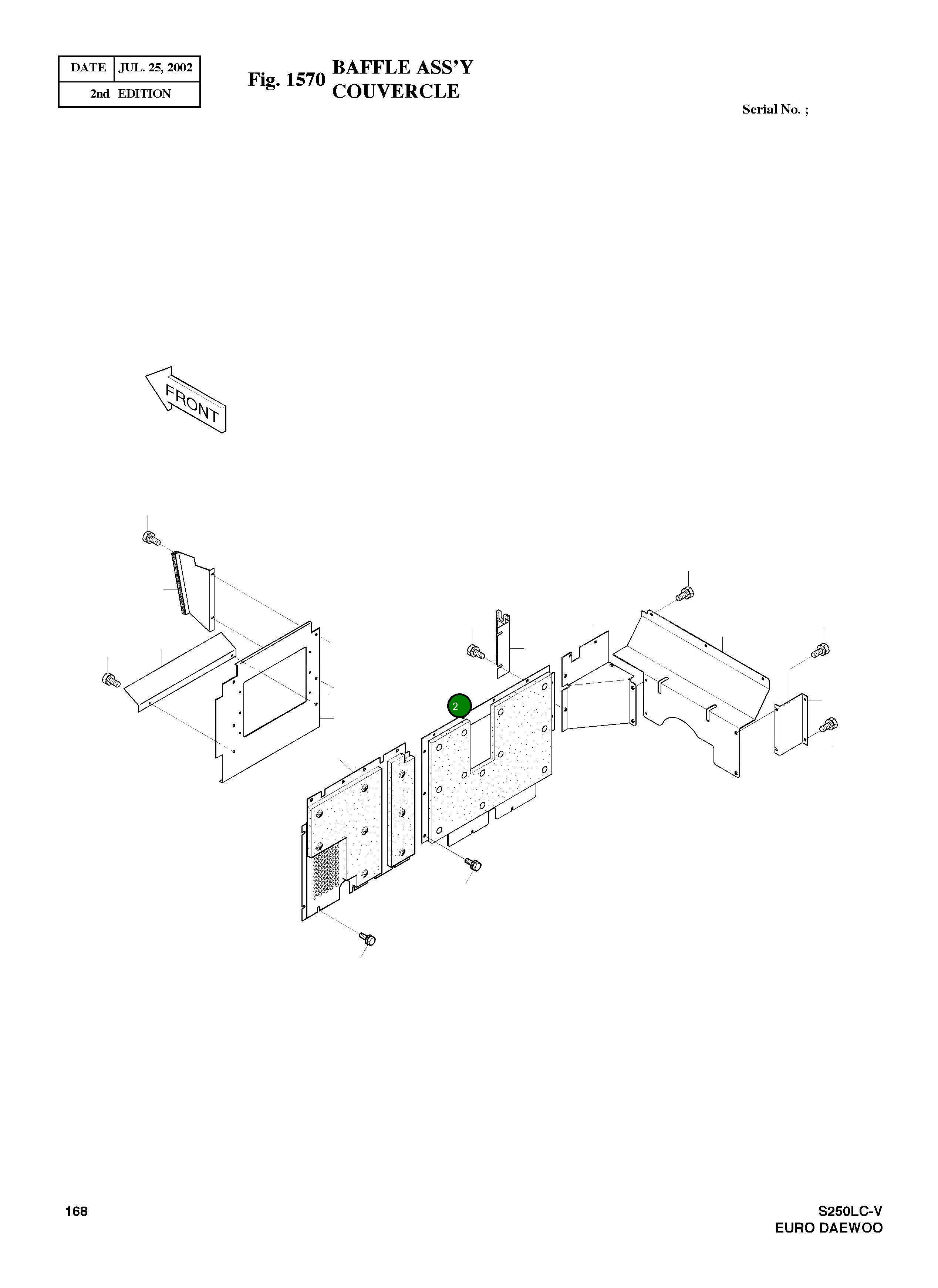 Крышка 621-00144B Komatsu
