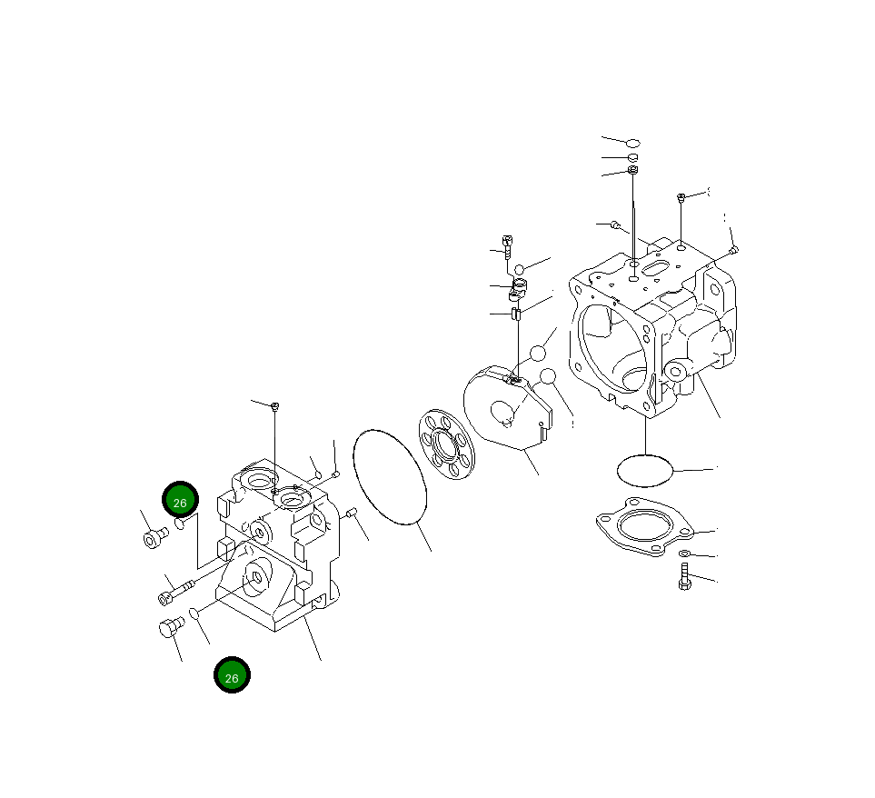 Кольцо уплотнительное (O-Ring) 07002-21423 Komatsu