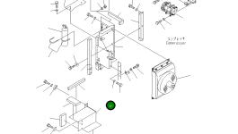 Крышка 207-54-61480 Komatsu