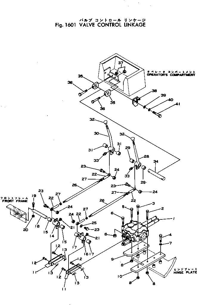 Болт 382-025860-1  Komatsu