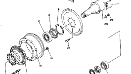 Гайка IJ9-09843-0640 Komatsu