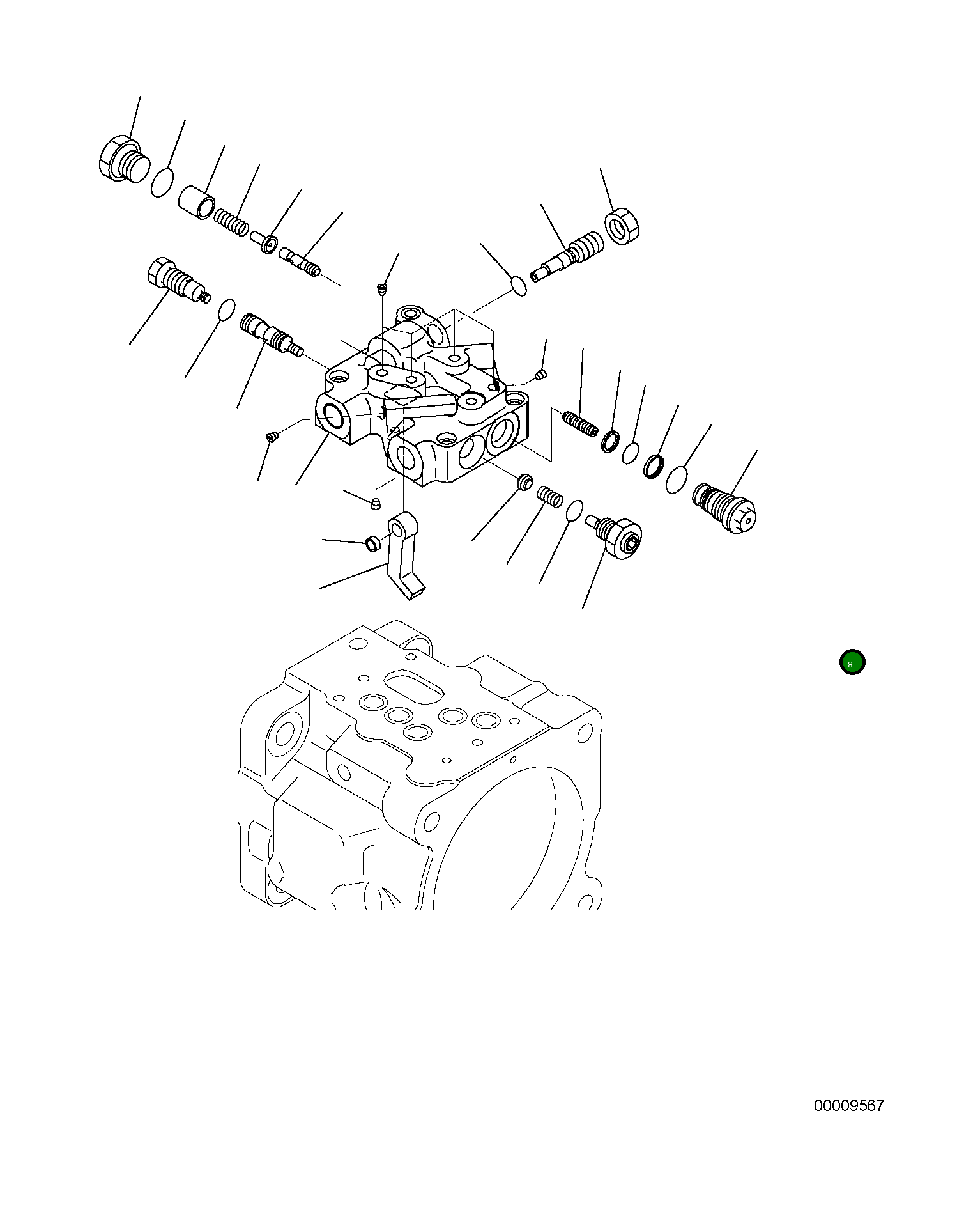 Кольцо уплотнительное (O-Ring) 07002-11623 Komatsu