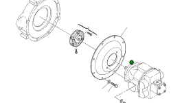 Крышка 3F3004052 Komatsu