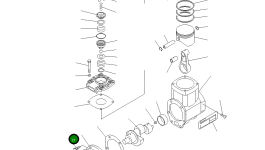 Болт CU3011715 Komatsu