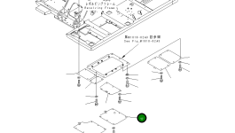 Крышка 20Y-54-26320 Komatsu
