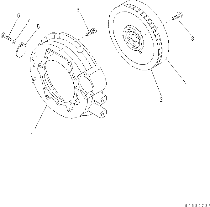 Болт KT16427-9101-0  Komatsu