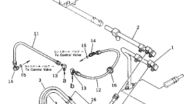 Шланг 07103-50204 Komatsu