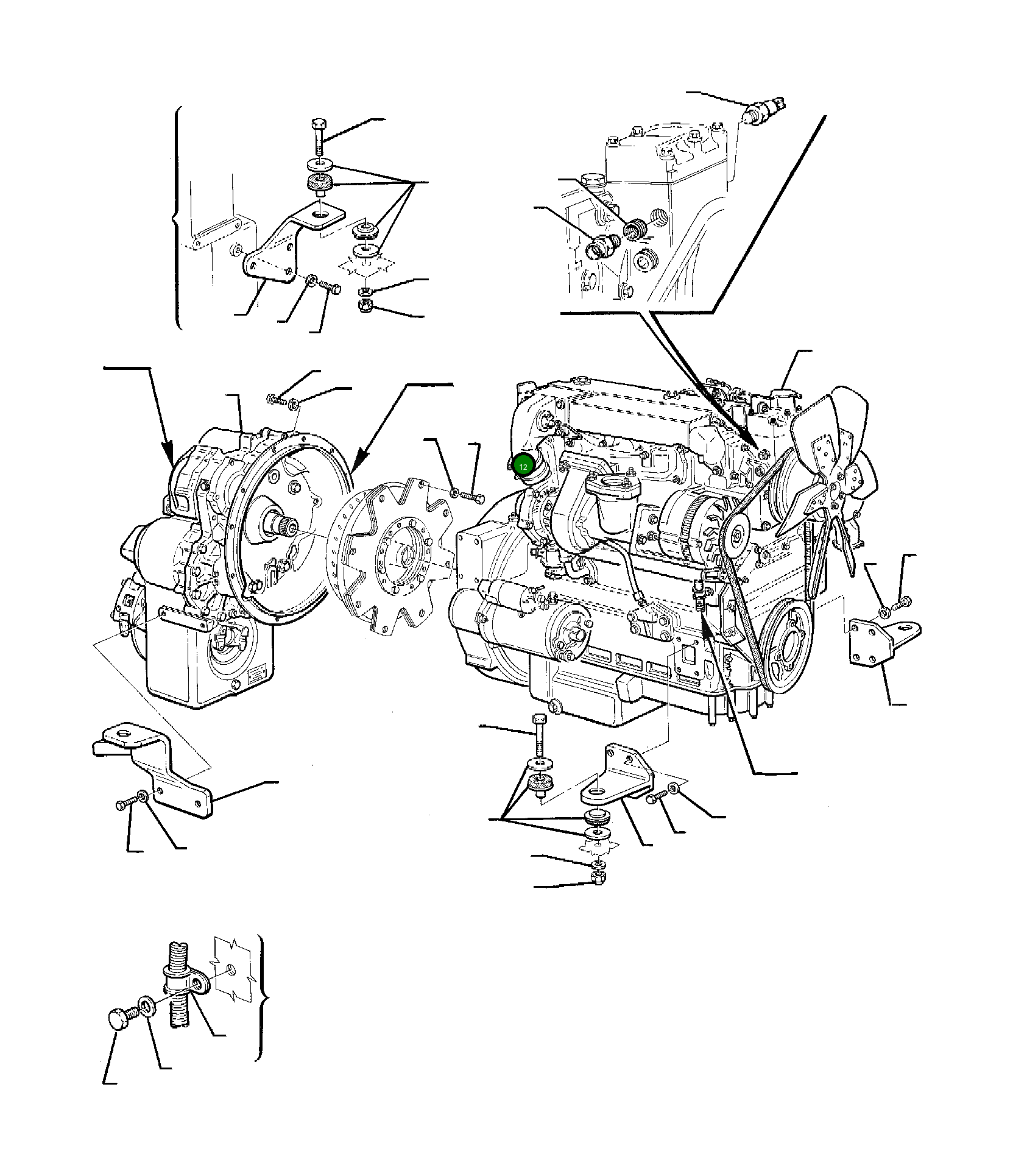 Болт 801050158 Komatsu
