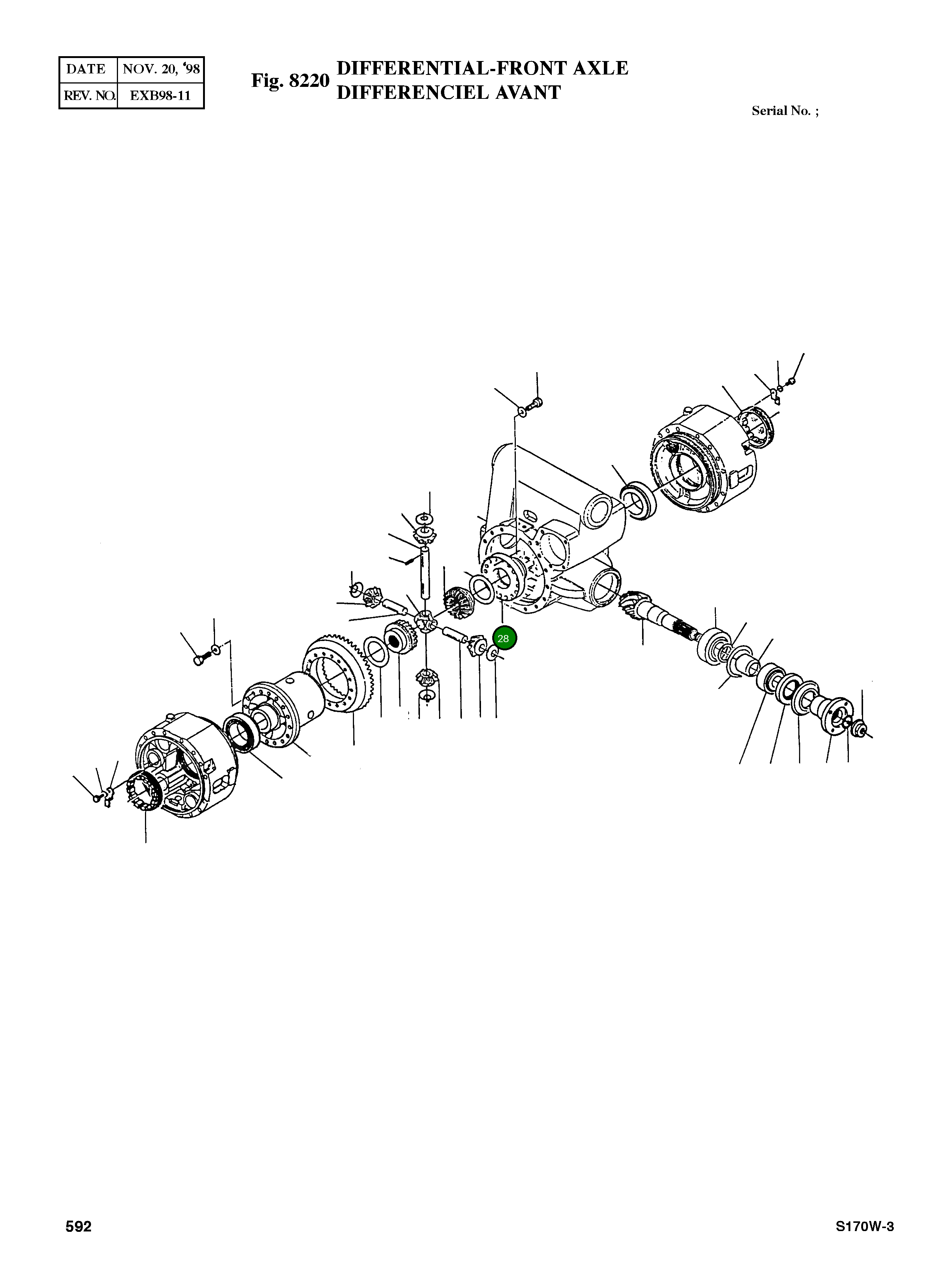 Крышка 176.04.011.01 Komatsu