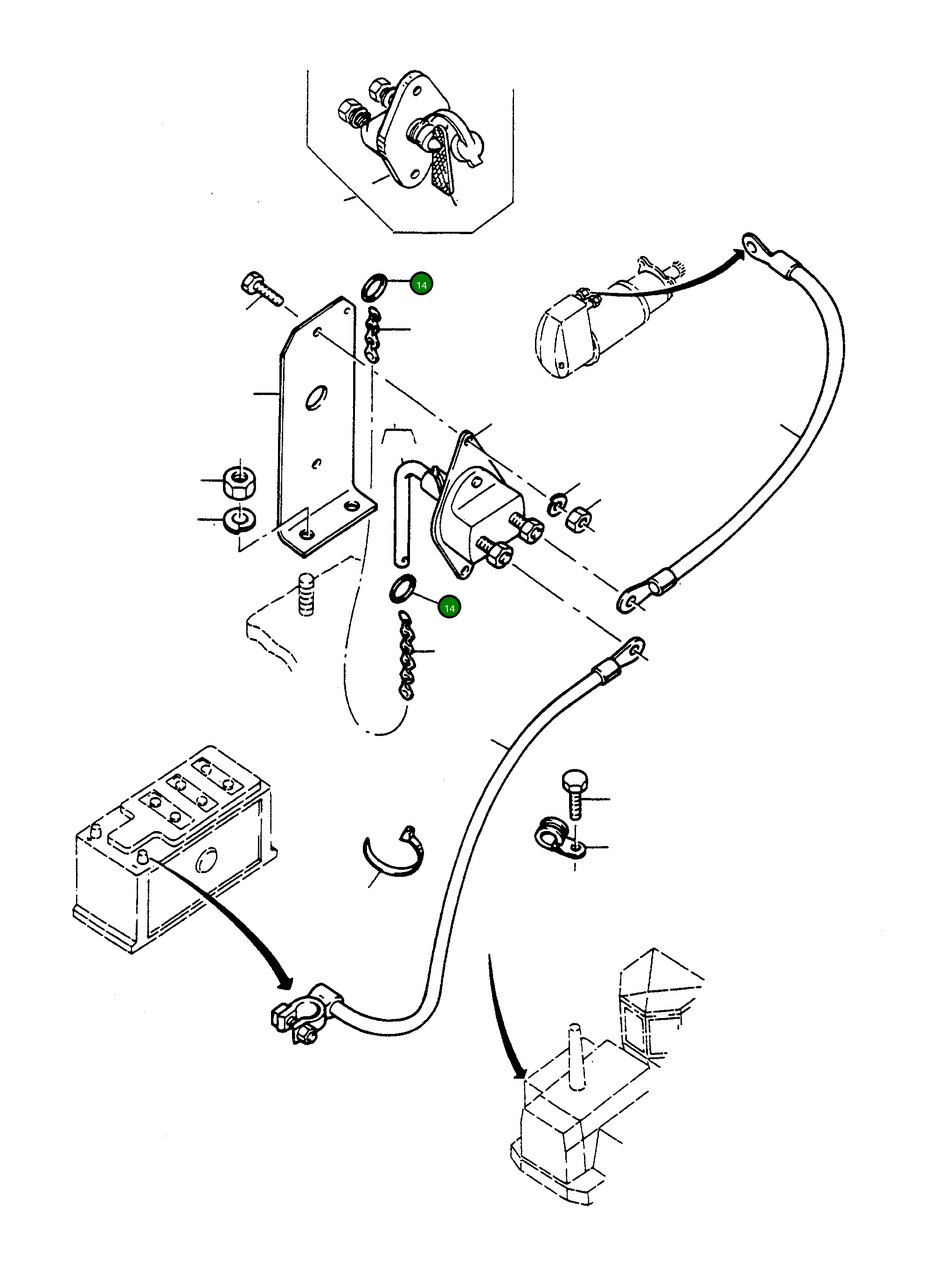 Кольцо 3093901M1  Komatsu