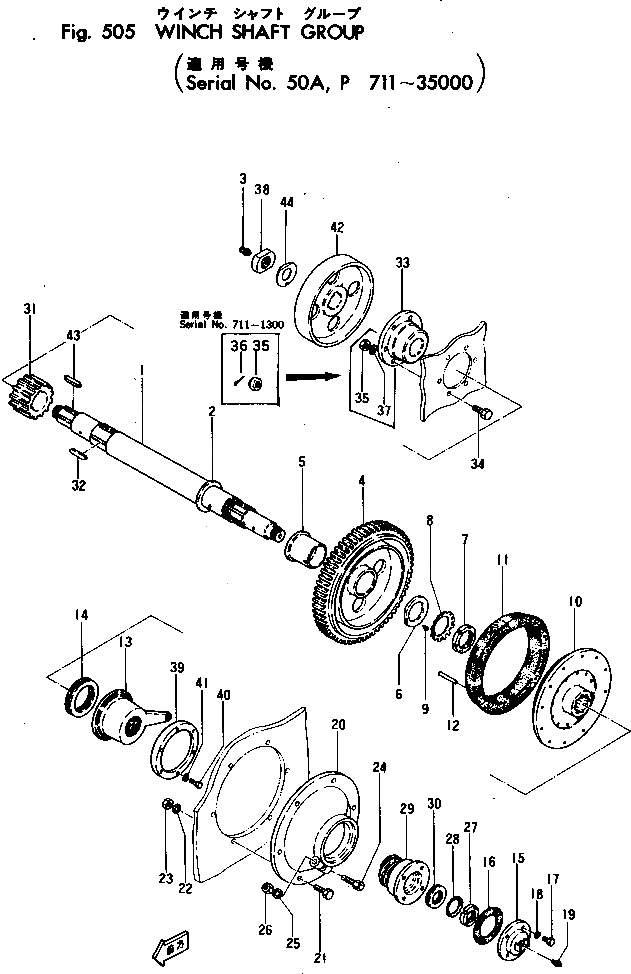 Болт 01002-31440  Komatsu