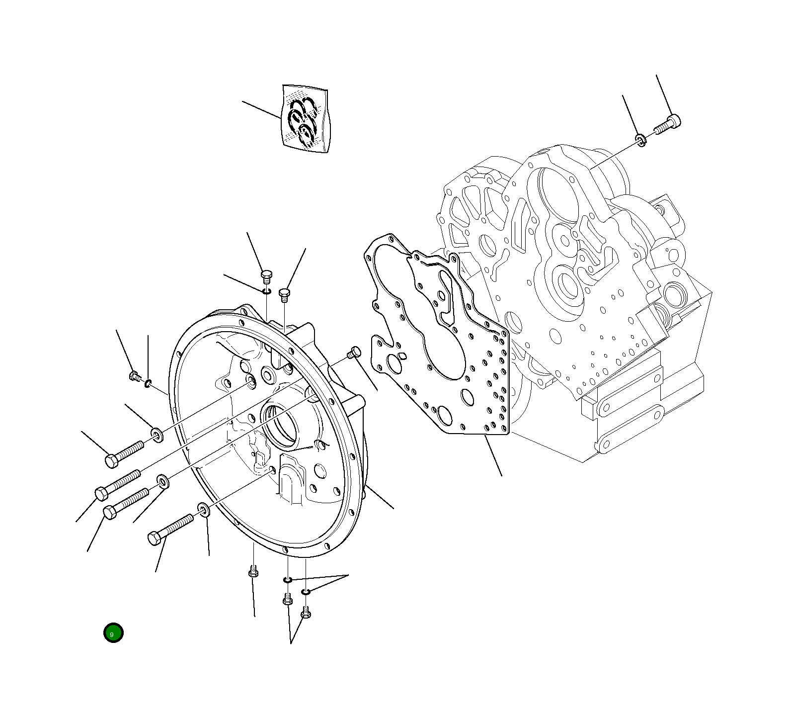 Болт DG7CM1060 Komatsu