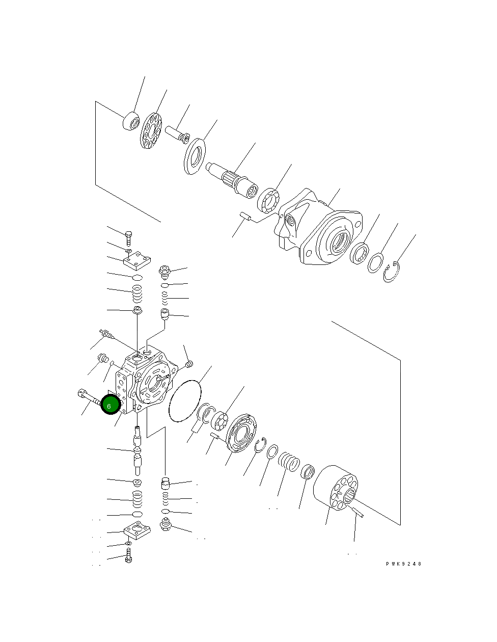 Кольцо уплотнительное (O-Ring) 07002-11623 Komatsu