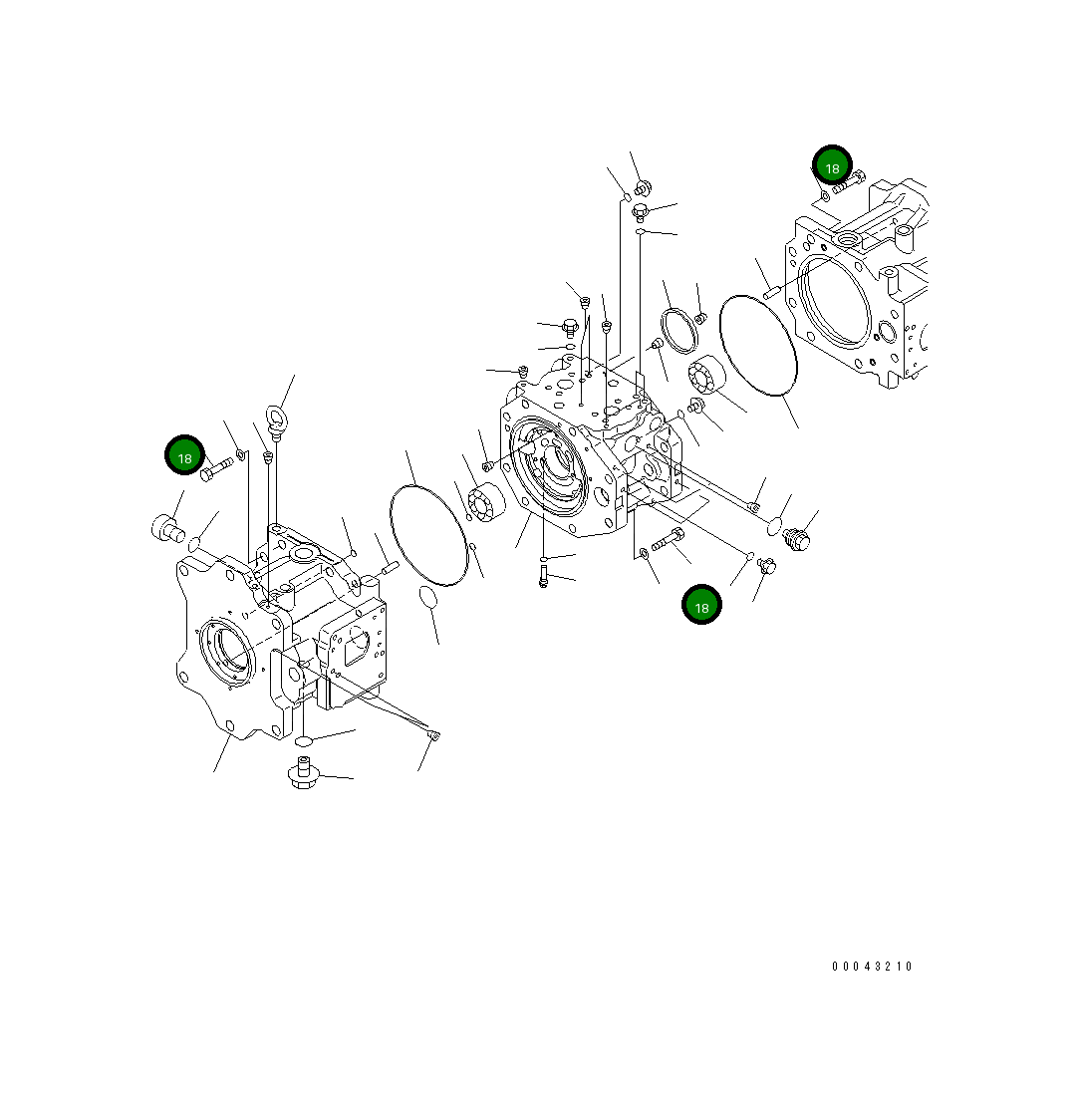 Болт 01010-62275 Komatsu