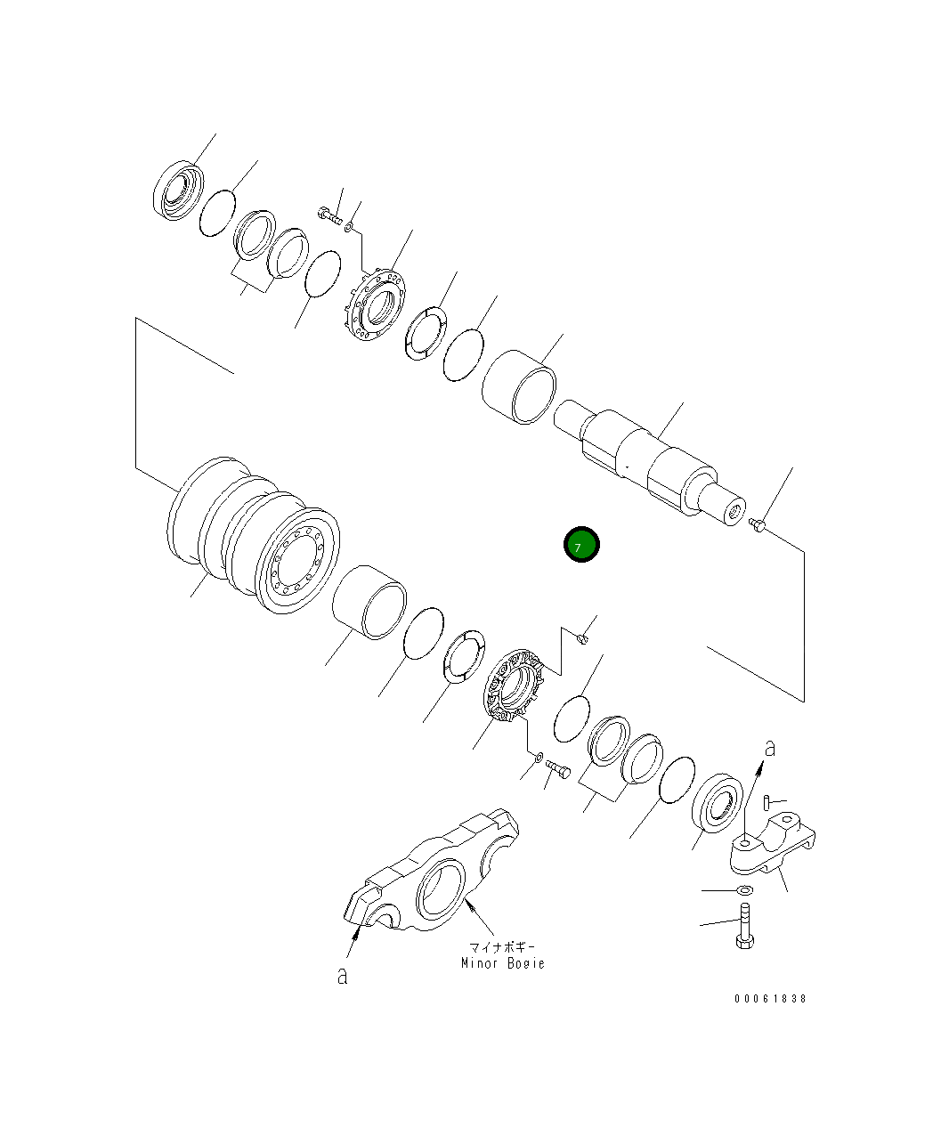 Крышка 195-30-66580 Komatsu