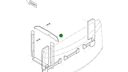 Крышка 621-02117E Komatsu