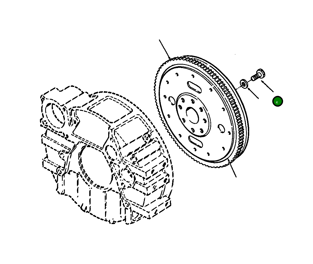 Болт 1240 179 H1 Komatsu