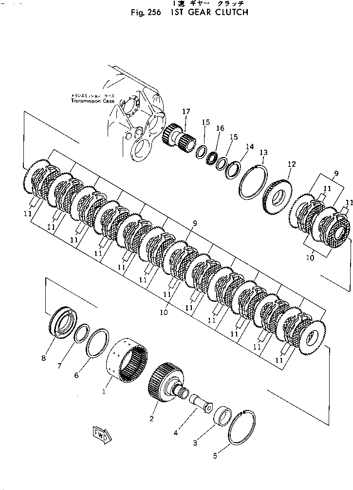 Кольцо 380-222444-1 Komatsu
