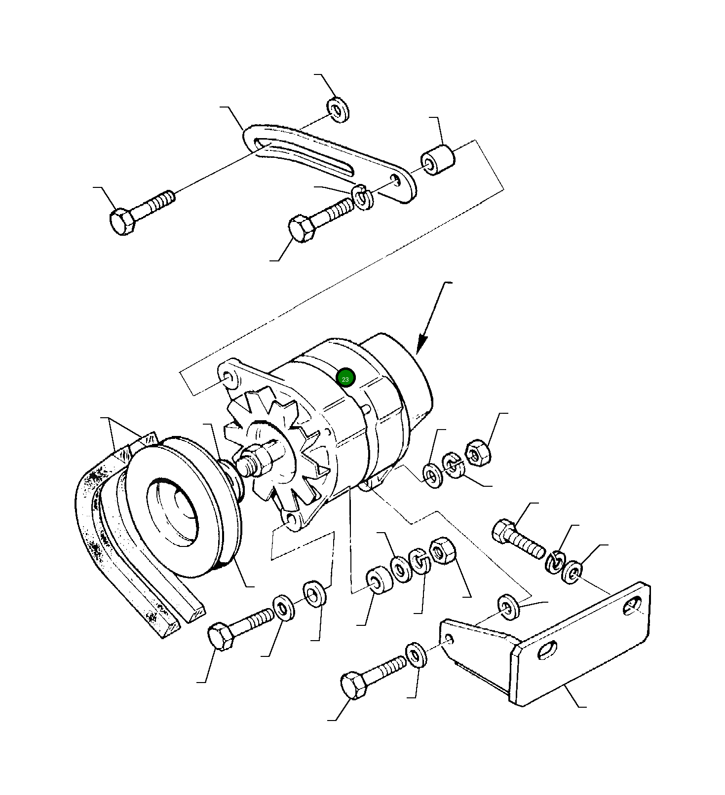 Болт PK0096442 Komatsu