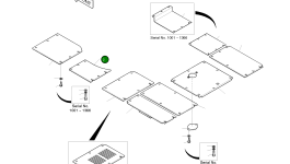 Крышка 2627-1062A Komatsu