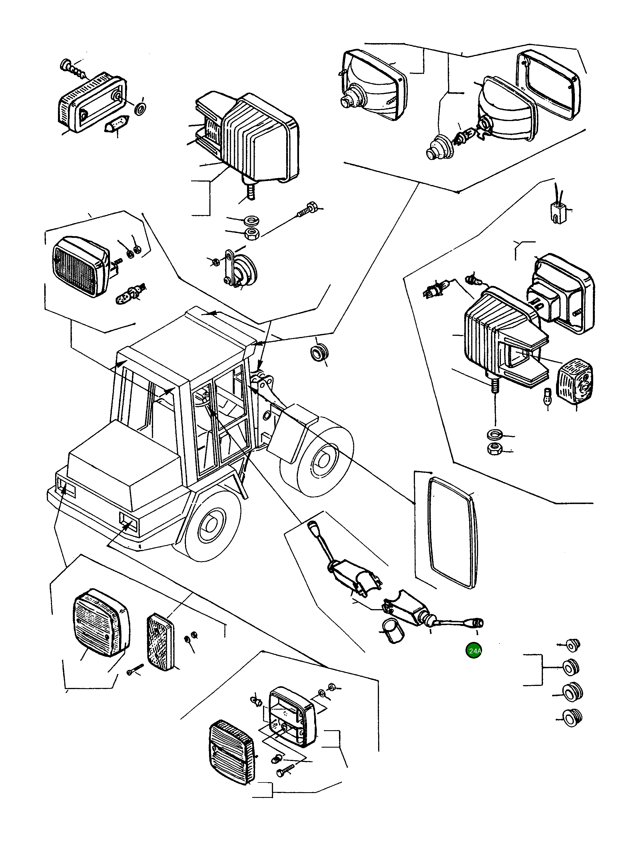 Крышка 4919861M91 Komatsu