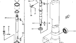 Палец 230-65-11352 Komatsu