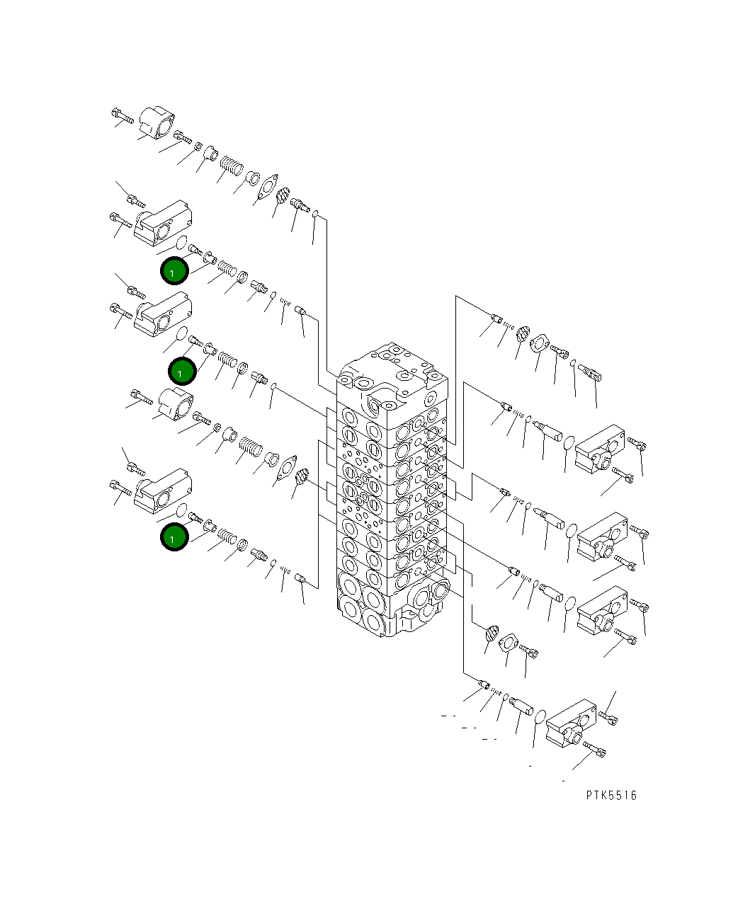Болт 723-11-12361  Komatsu