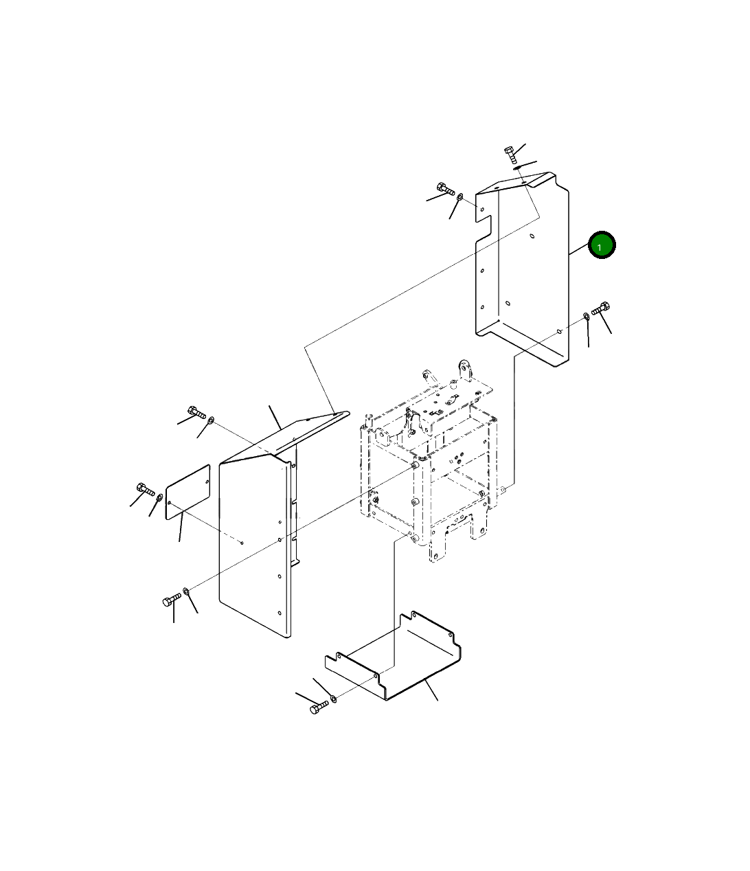 Крышка 421-43-47910  Komatsu