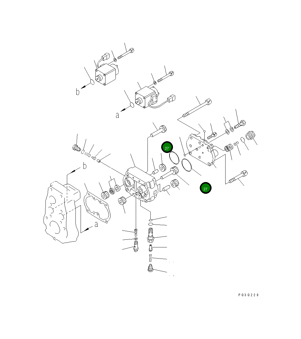 Кольцо уплотнительное (O-Ring) 6553-71-8320 Komatsu