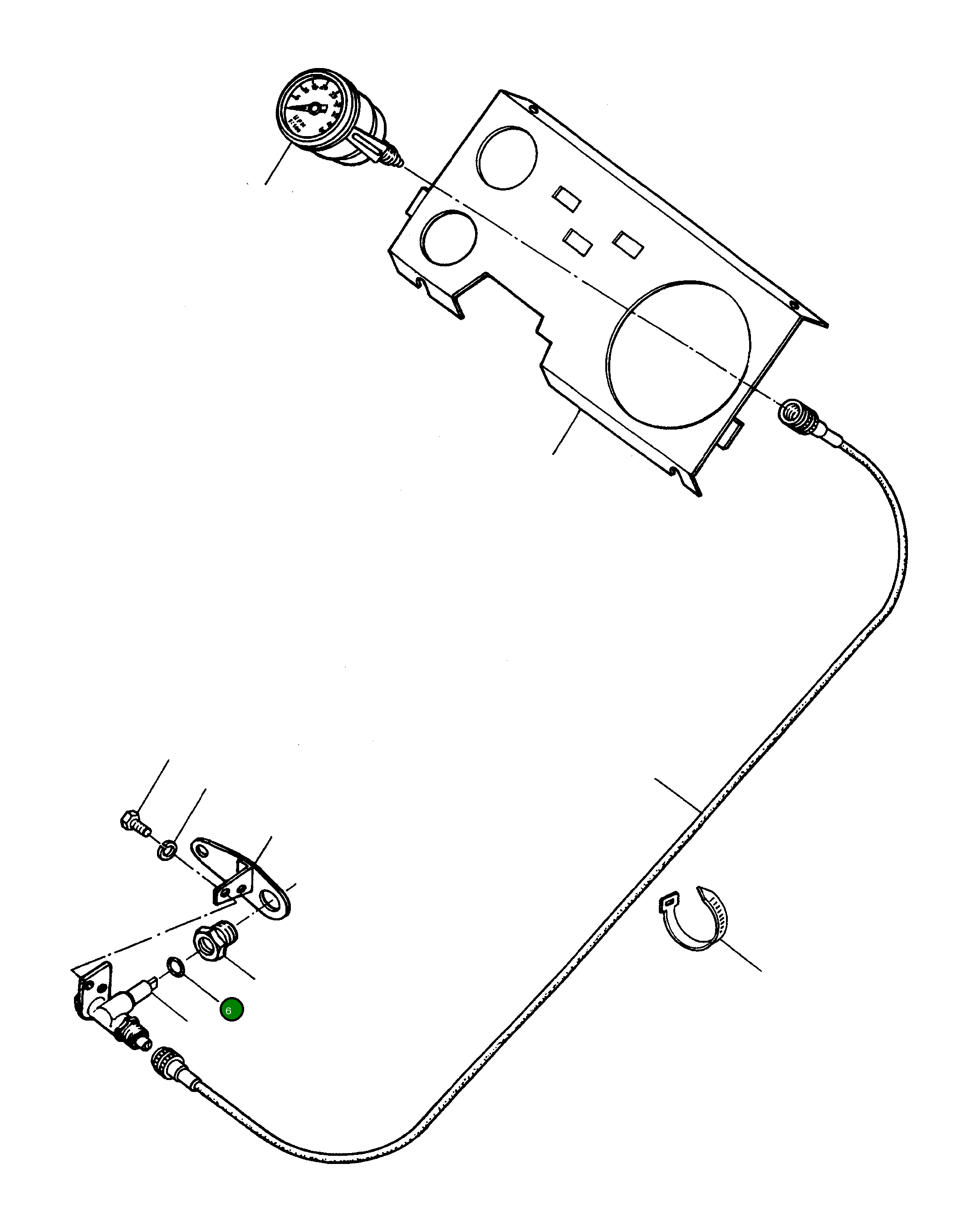 Кольцо 2868216M1 Komatsu