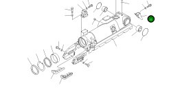 Крышка 17M-30-25220 Komatsu