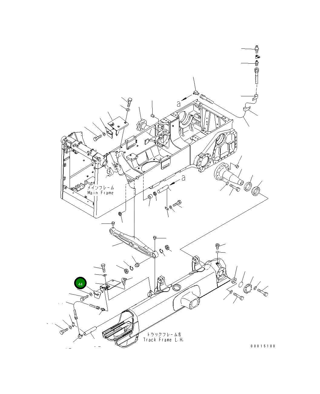 Крышка 14Z-50-31750 Komatsu