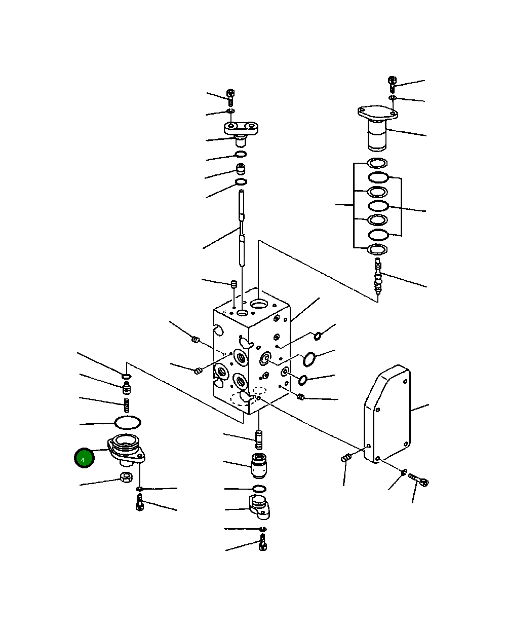 Крышка 708-25-17350 Komatsu
