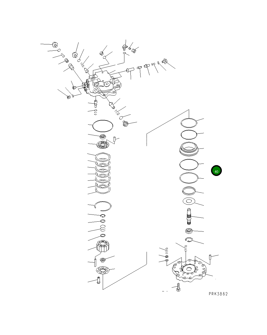 Кольцо уплотнительное (O-Ring) 07000-12110 Komatsu